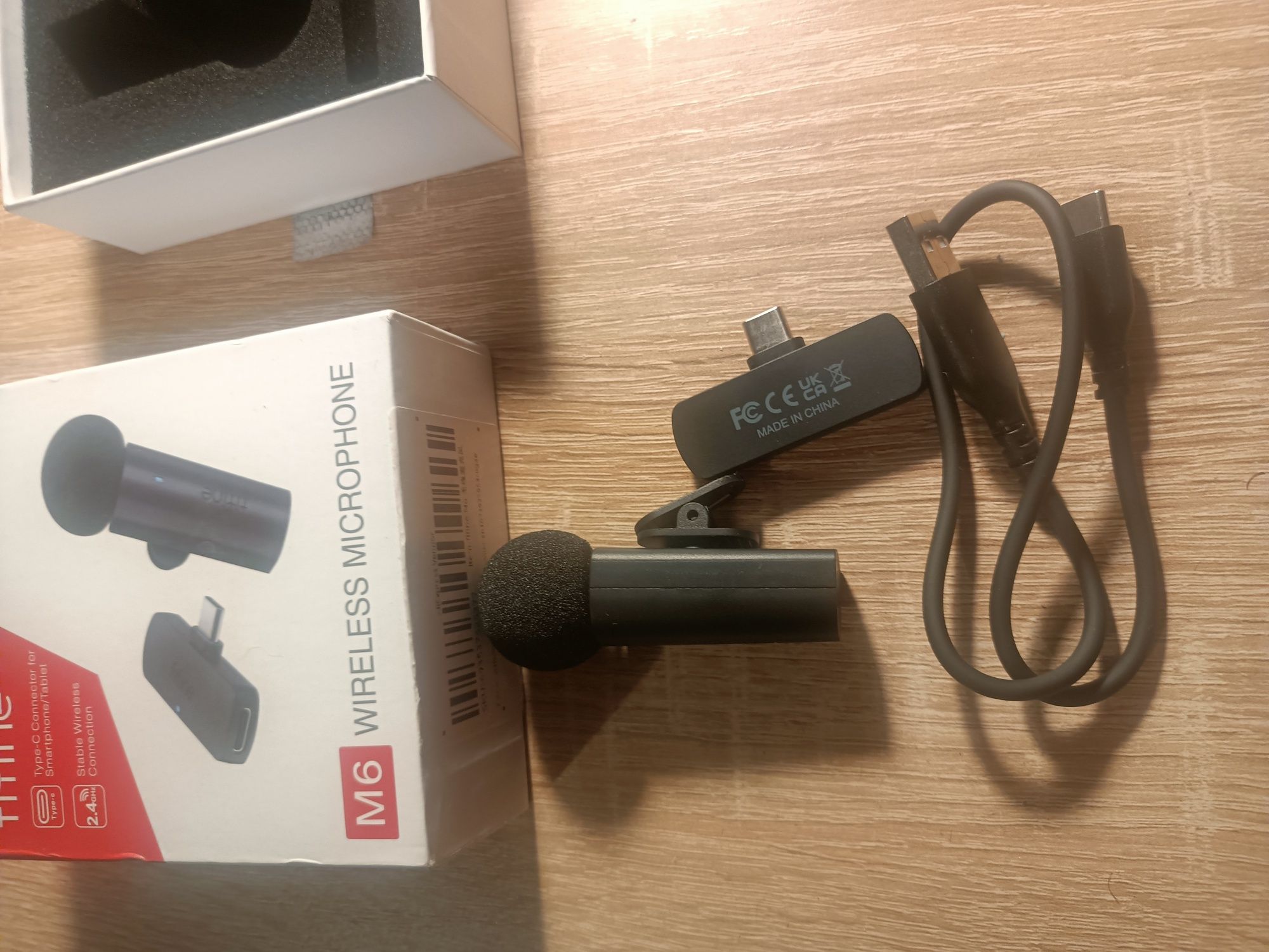Fifine M6 mikrofon krawatowy