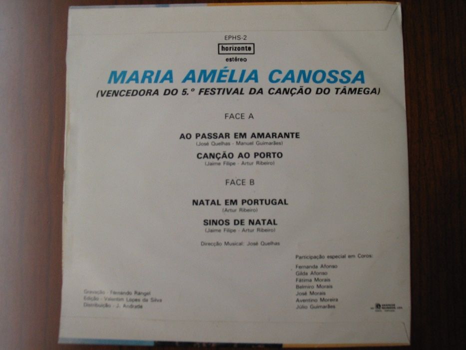 Vinil - Maria Amélia Canossa