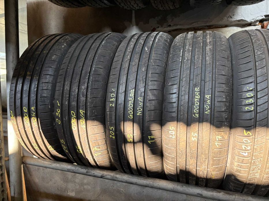 4X OPONY LETNIE 205/55R17 91V Goodyear EfficientGripPerformance NOWE!