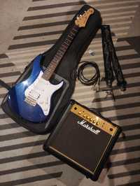 Gitara elektryczna Yamaha Pacifica 012 z dodatkami