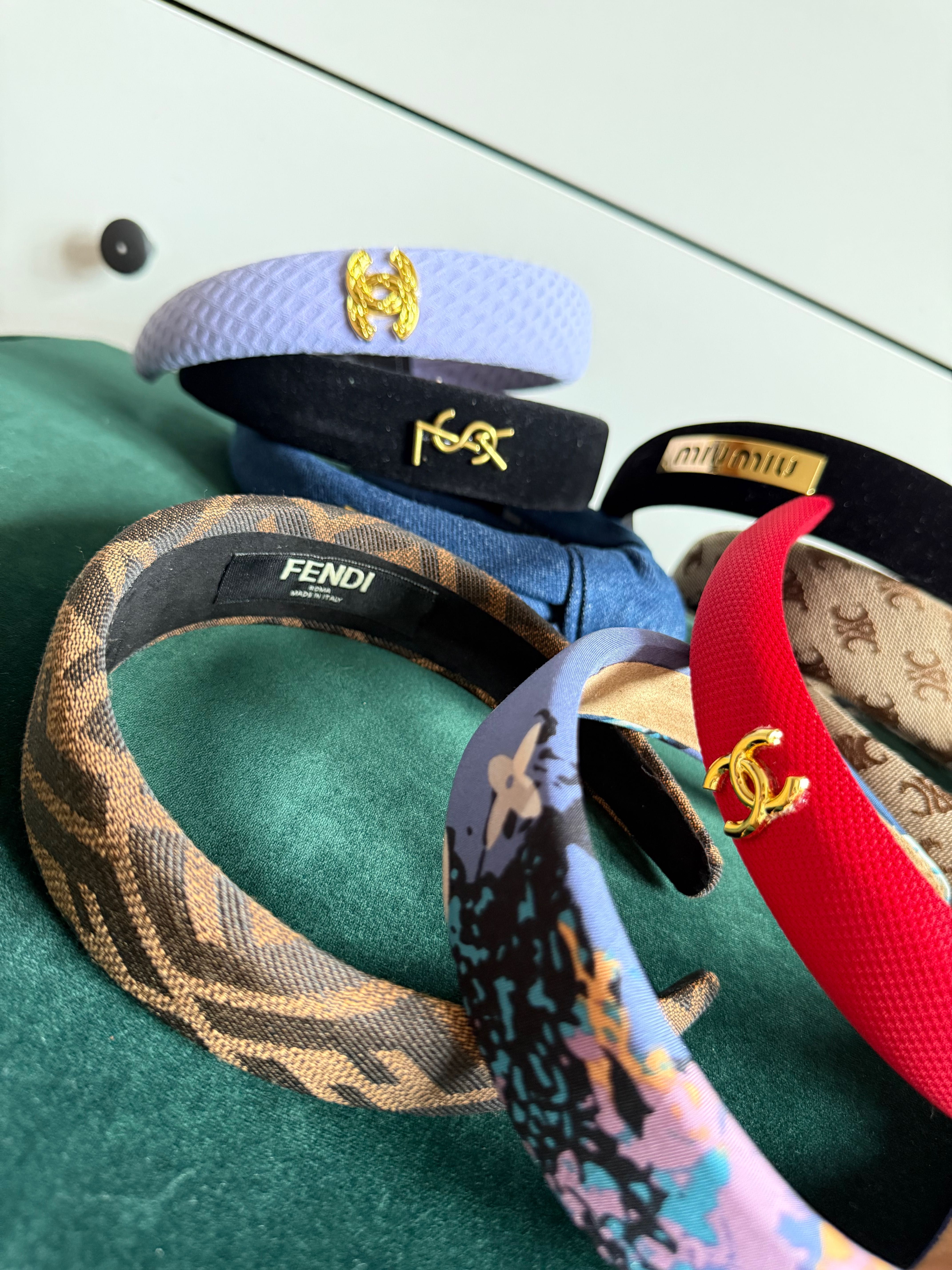 Opaska na włosy Fendi Miu Miu Chanel YSL