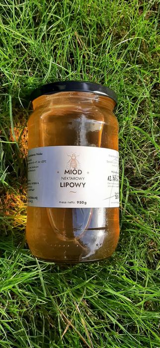 Miód lipowy na przeziębienia 950gram