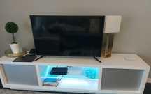 Movel TV Antarte Madrid 2050 c/ iluminaçao