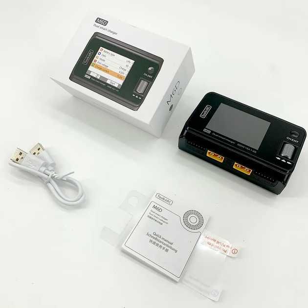 Зарядний пристрій ToolkitRC M6D V3 500W 15A 1-6S