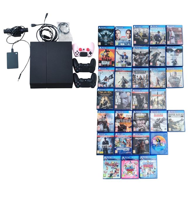 Komplet PS4 plus Gry