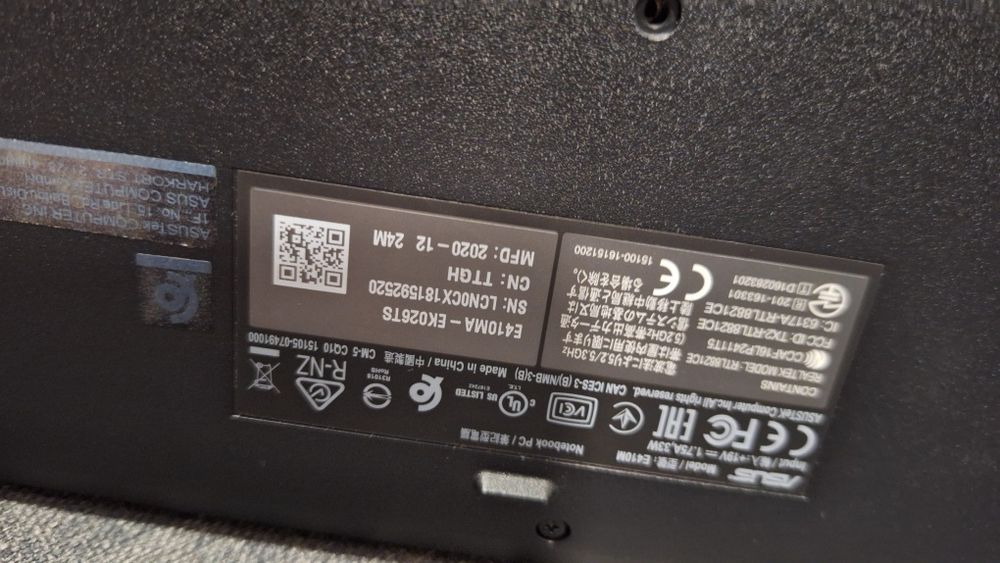Asus LapTop E410MA