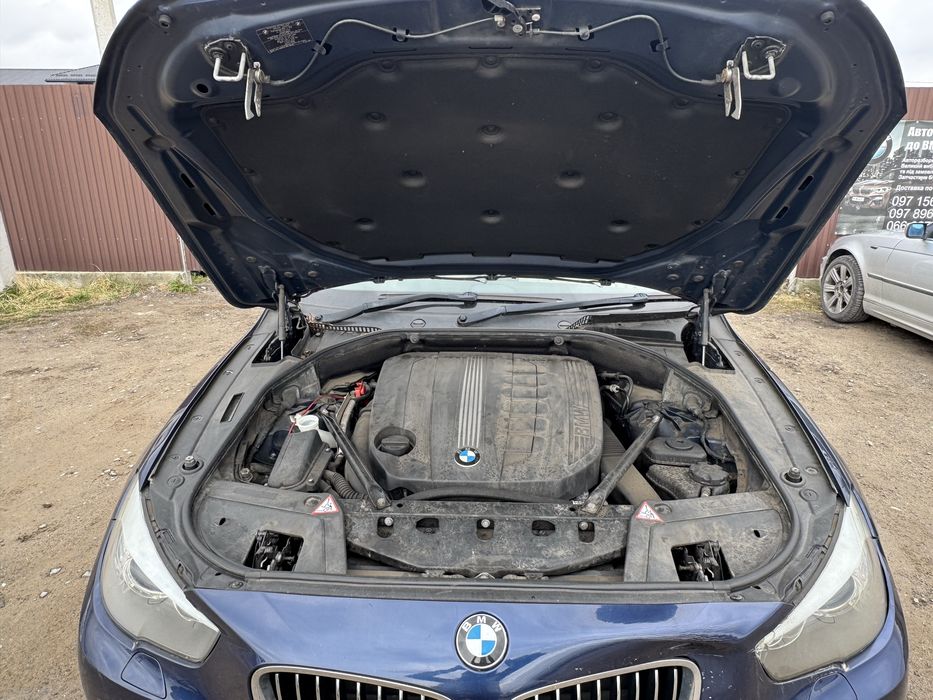 Розборка бмв ф07 гт  n57 bmw gt f07 капот фара крило бампер