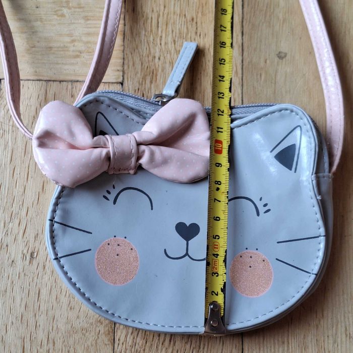 Mała torebka damska/dziecięca kotek - 15x12 cm.