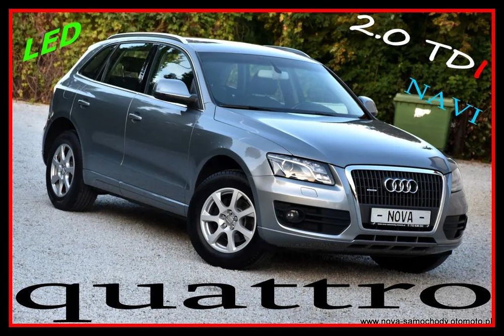 Audi Q5 Q5 2.0TDi quattro manual Skóra Navi Xenon Led Tip-Top!!