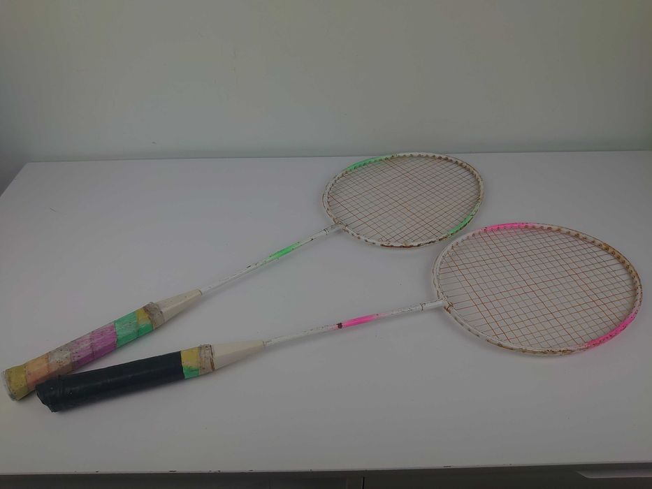 Rakietki, paletki do badmintona (2 szt.)