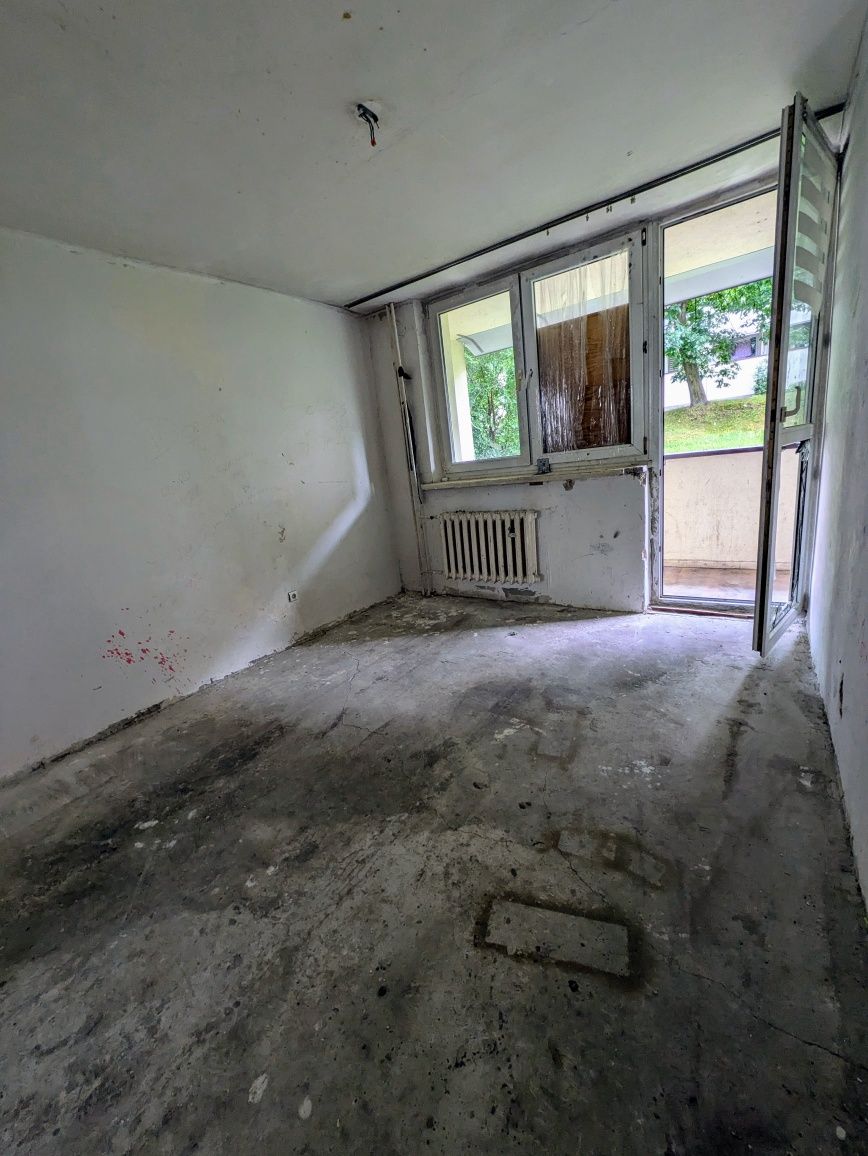 3 pokoje, łowicka, parter z dużym balkonem