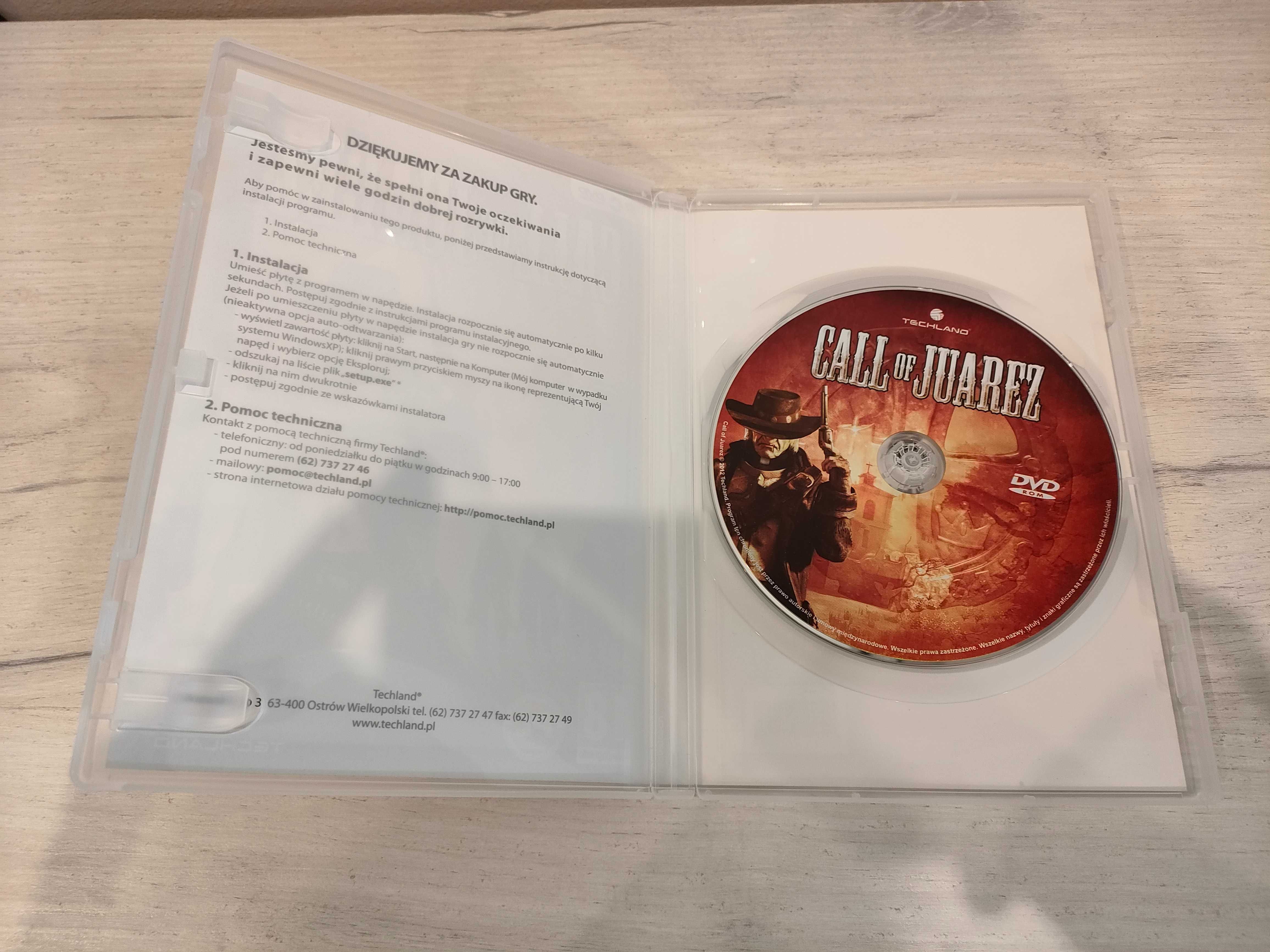 Call of Juarez - PC - stan bardzo dobry - polska wersja