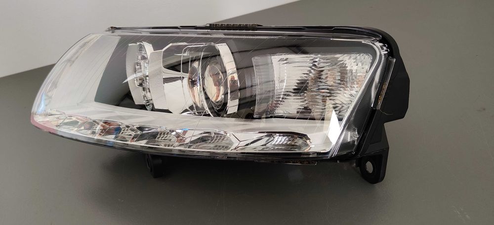 Lampa Przod Led Xenon Skrętny Audi A6 C6 4F Lift 08-11r NOWA Hella