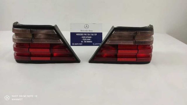 Mercedes W124 lampy tylne oryginał