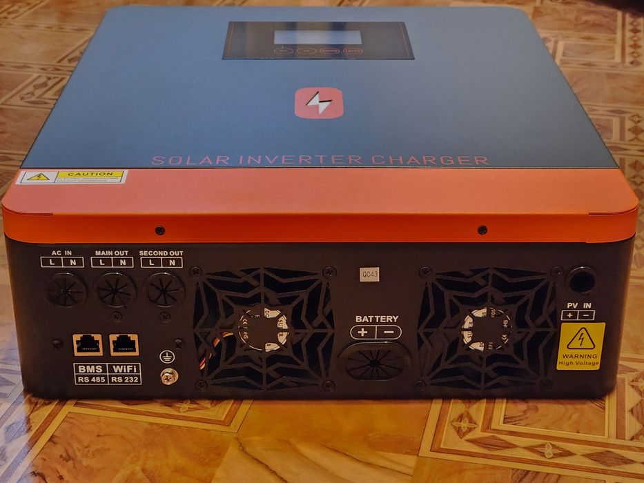 Комплект Акумулятор LiFePo4 3.8 кВт/год + інвертор PowMr 4.2 кВт 24 В