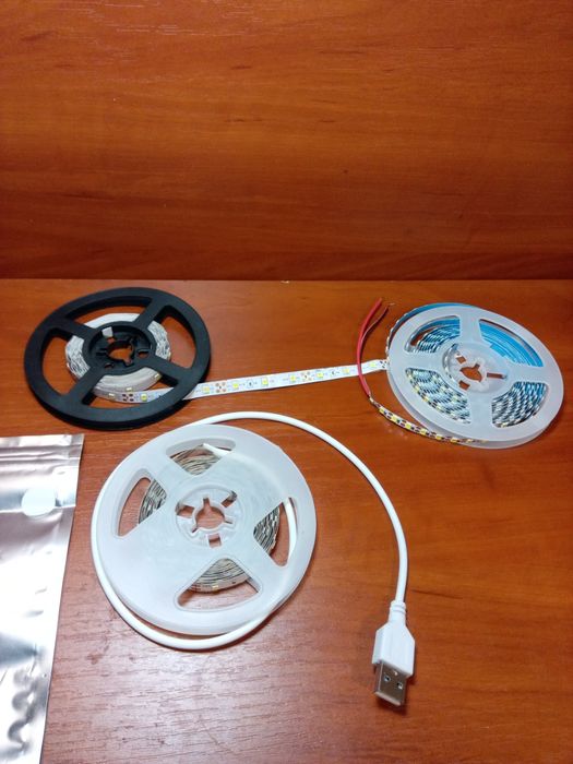 Светодиодная лента, лед LED лента 5v,12v, 5вольт, и 12вольт