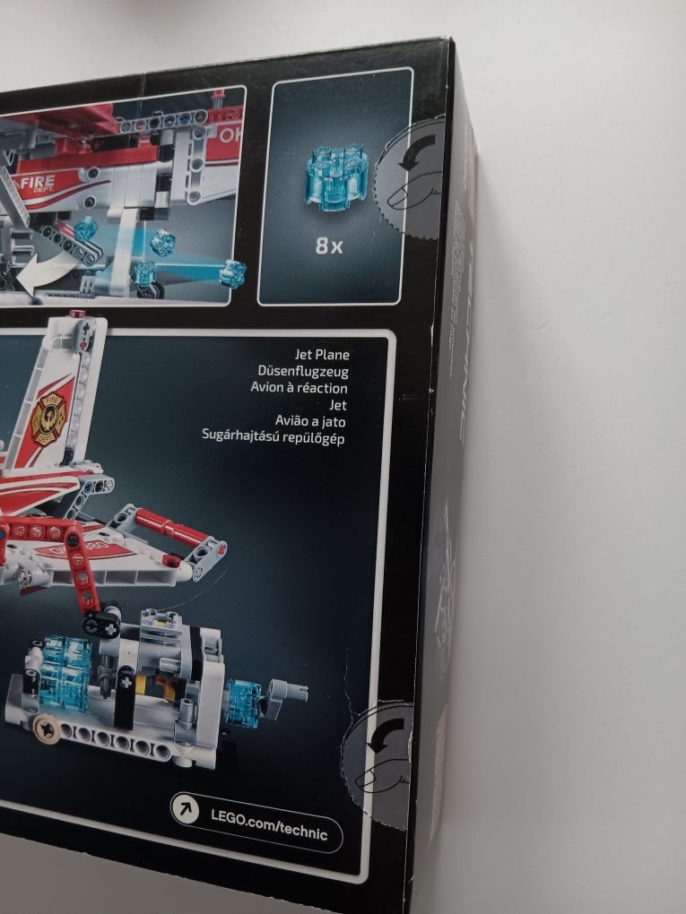 Nieotwarte Lego Technic 42040- Samolot Strażacki