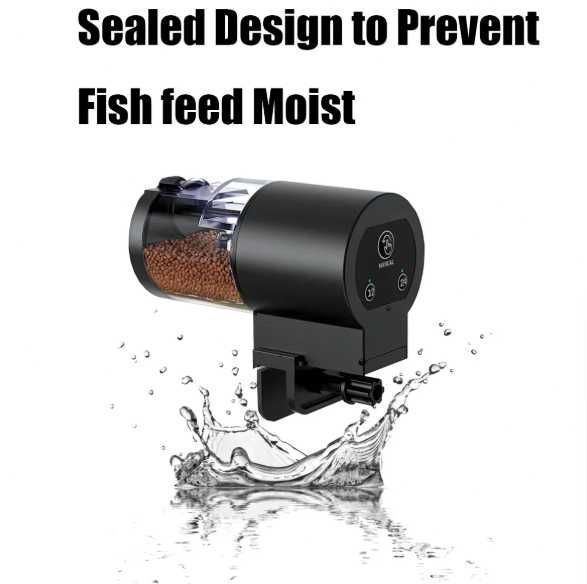 Karmnik automatyczny do akwarium - podajnik pokarmu - NOWY - 10szt