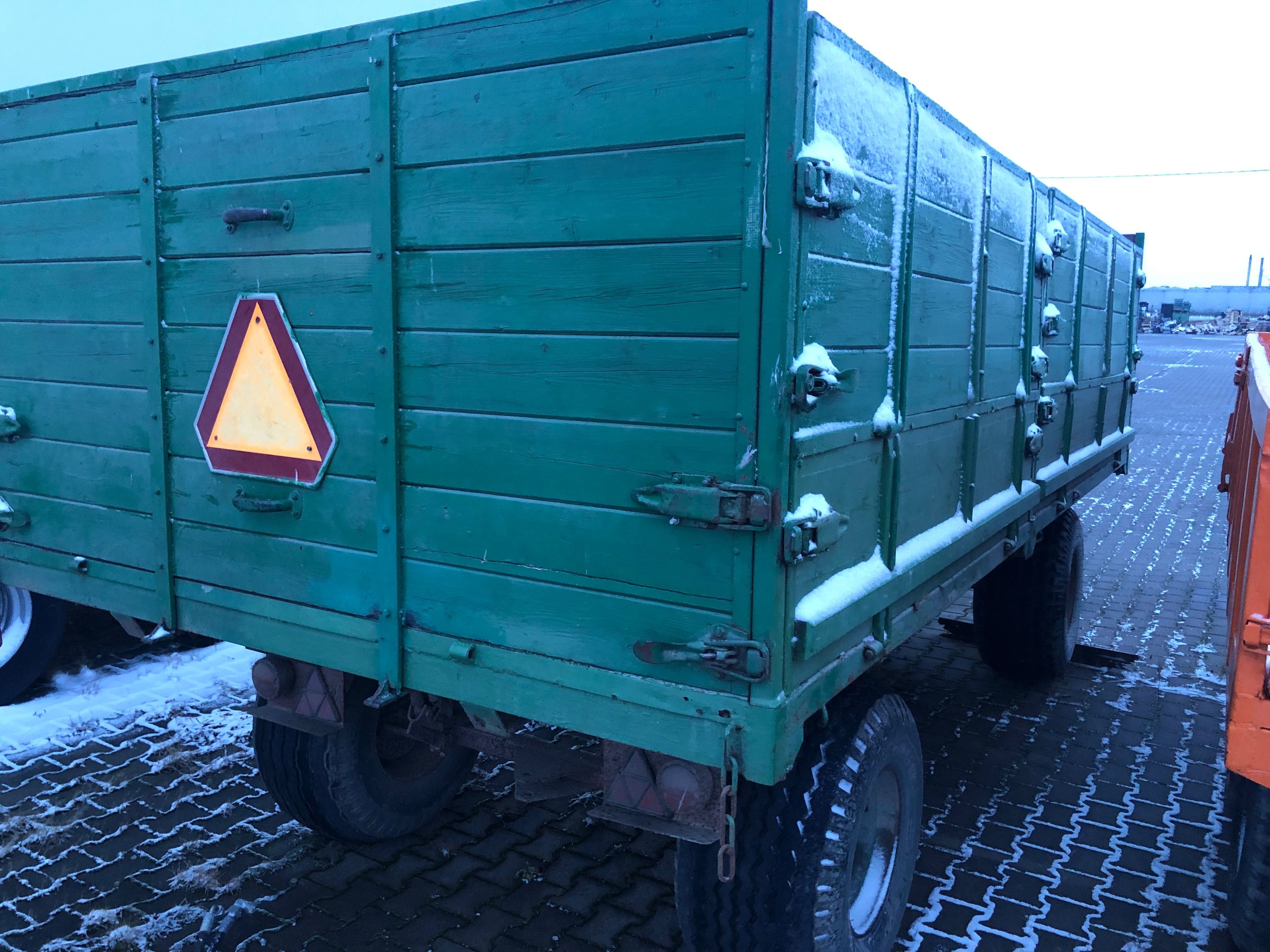 Przyczepa 7/8 ton zbożowa ZAREJESTROWANA