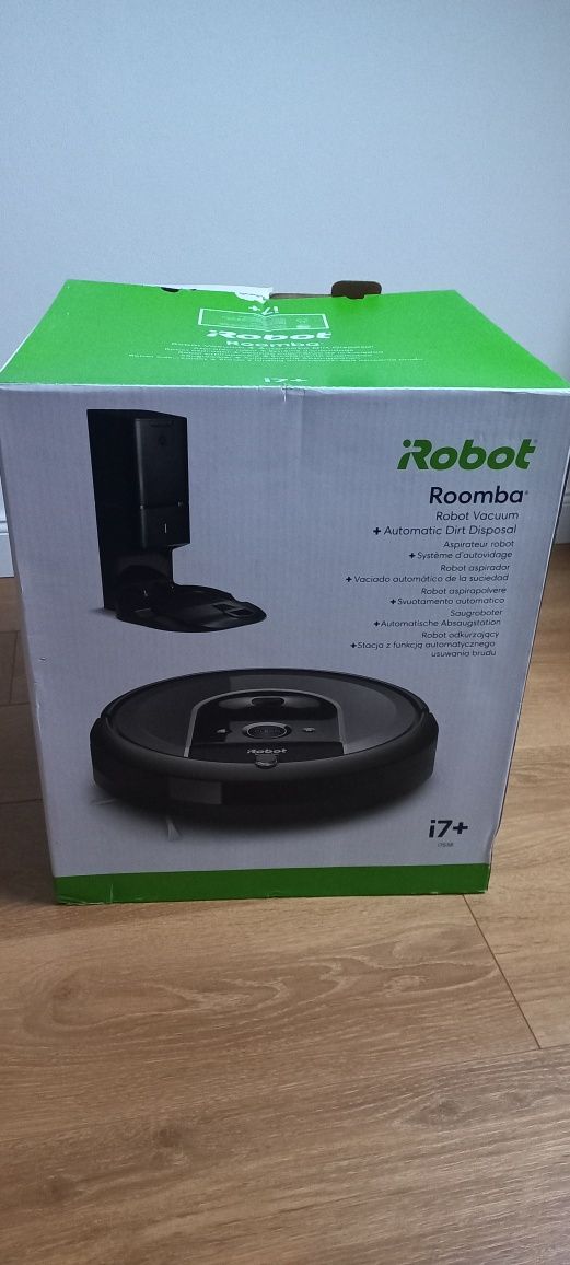 iRobot Roomba i7+ ze stacją dokującą. GWARANCJA.