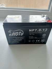 Продам аккумулятор e.HOT NP7.0-12. 12 volt.