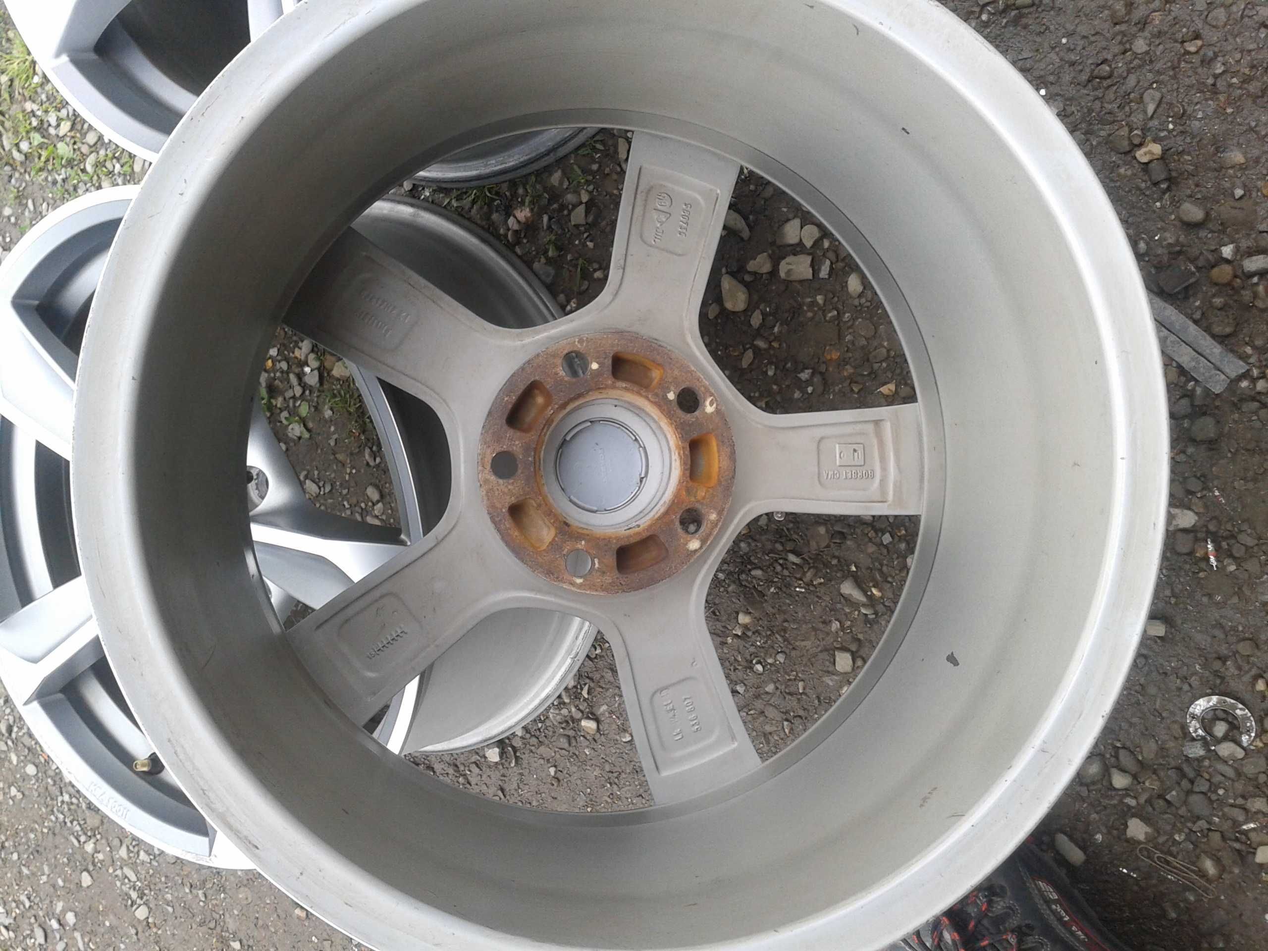felgi r17 szare wklesle borbet 5x114,3 honda accord civic crv mielec