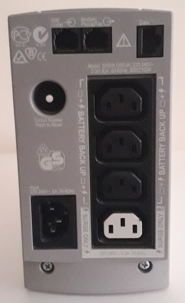Безперебійник APC Back-UPS CS 350 (BK350EI)