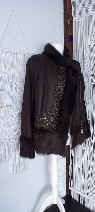 Дублянки жіноа хутро натуральне  р 48-50 О Г105-108