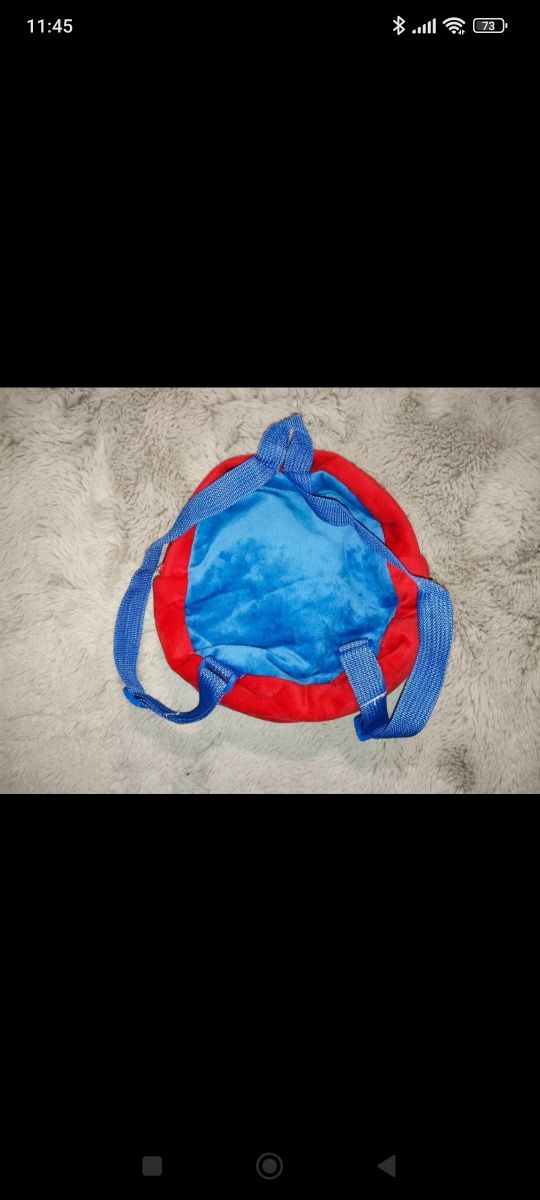 Pluszowy plecak spiderman