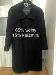 Płaszcz wełniany z kaszmirem damski