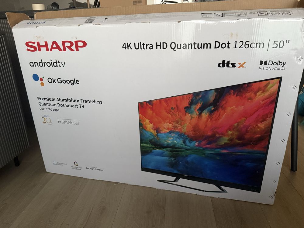 Telewizor Sharp 4K UHD Quantum Dot 50 cali