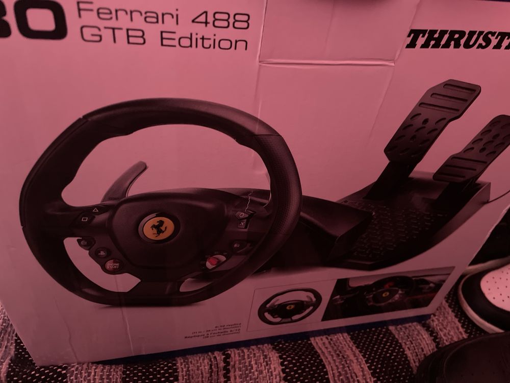 Volante gamer T80 ferrari
