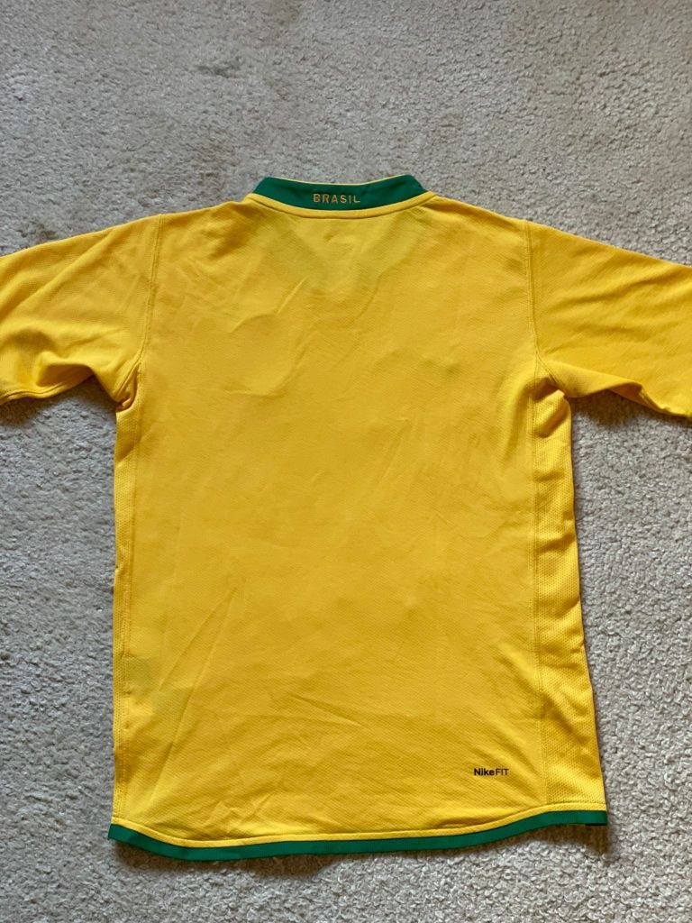 Camisola futebol retro Brasil Mundial 2006 Tamanho Criança