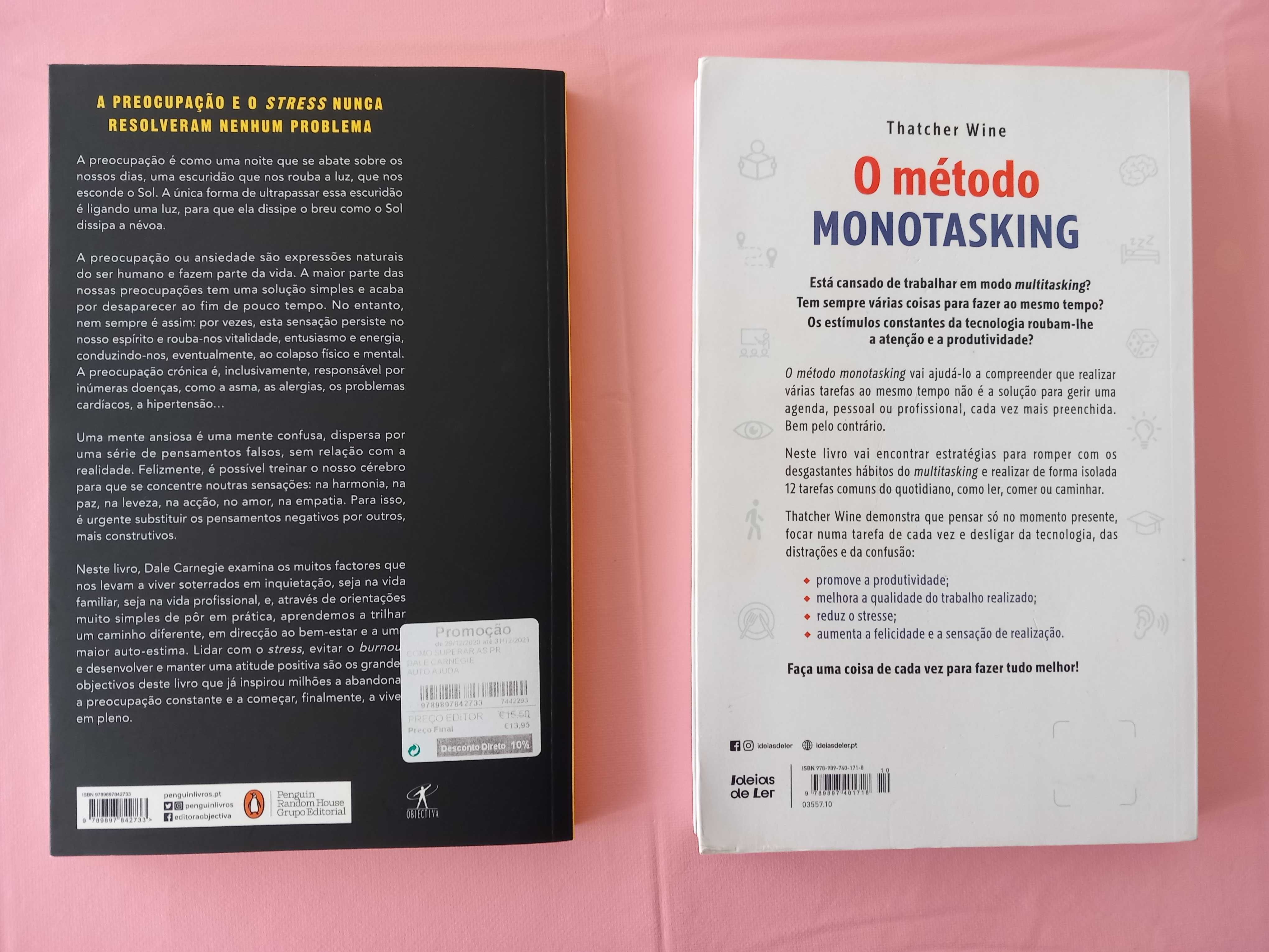 Como Superar Preocupações e Lidar com o Stress; O Método Monotasking