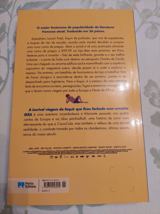 Livro A Extraordinária Viagem do Faquir