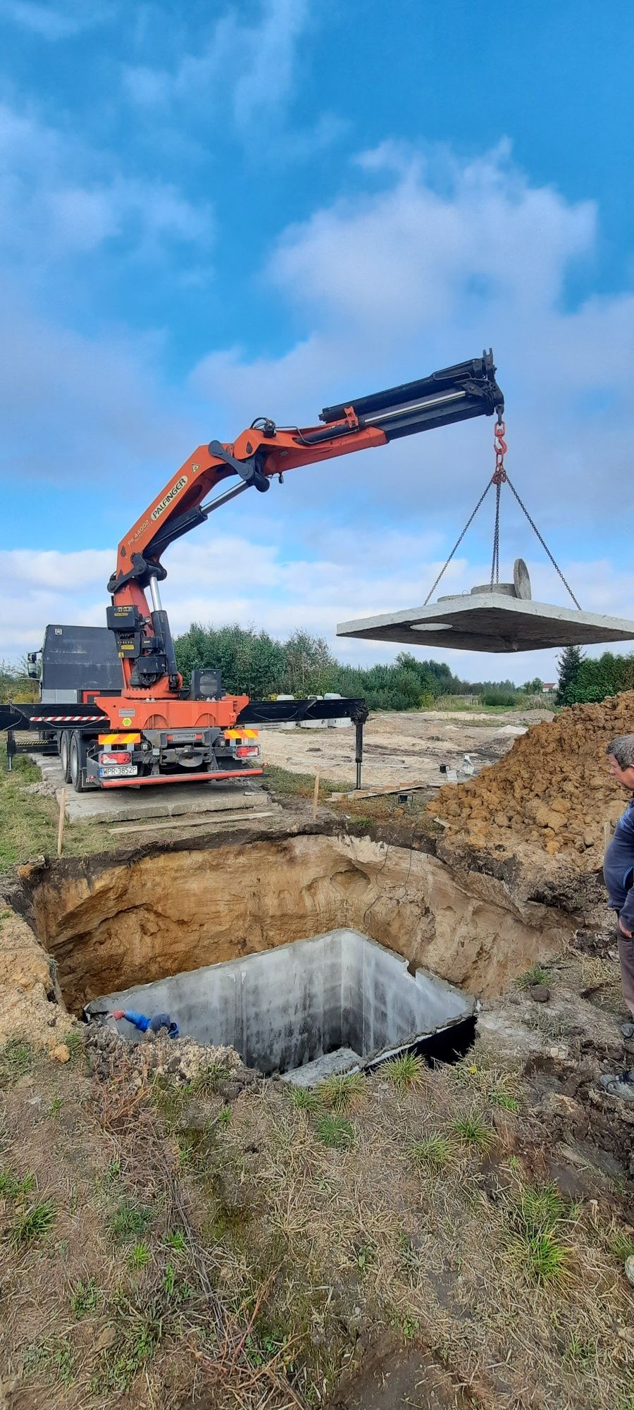 SZAMBO betonowe Zbiornik na deszczówkę 5m3  Wieluń Szambo Moja Woda