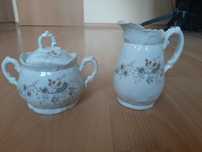 Cukiernica mlecznik lata ok 1920 -1930 stara porcelana cukierniczka