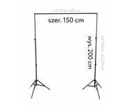 Stelaż do tła 150–300 cm | WYPOŻYCZENIE 36 h – 60 zł