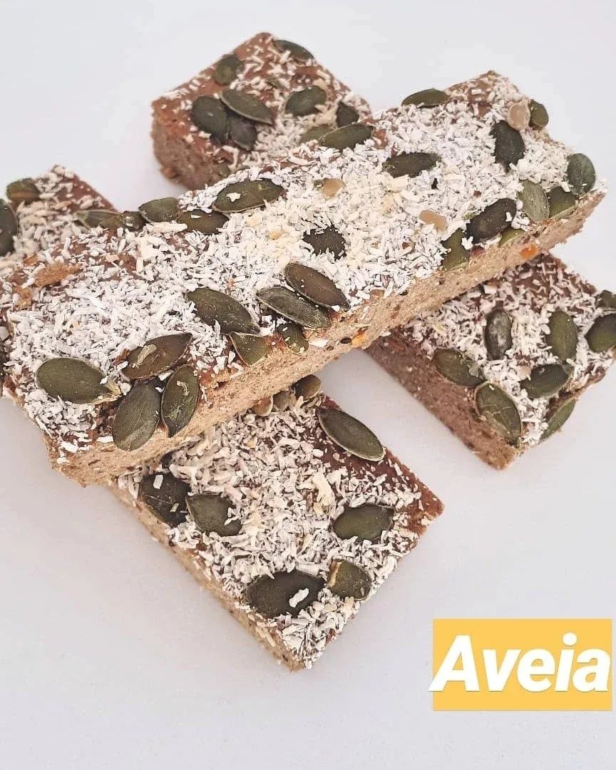 Barrinhas saudáveis de proteína sem glúten