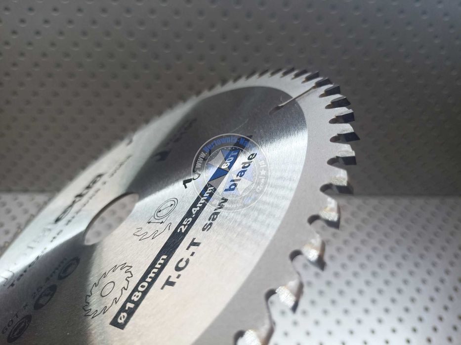 Tarcza do drewna z Widią TCT 180mm 60T tarcza do drewna 180mm 60 zębów