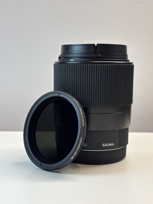 Sigma 30mm f/1.4 Sony E + filtr ND