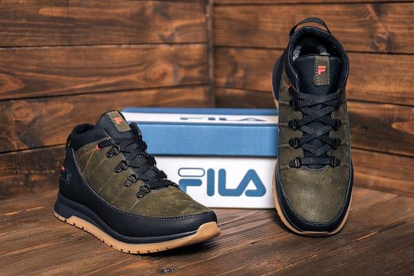 Мужские ботинки натуральная кожа Fila Olive Classic