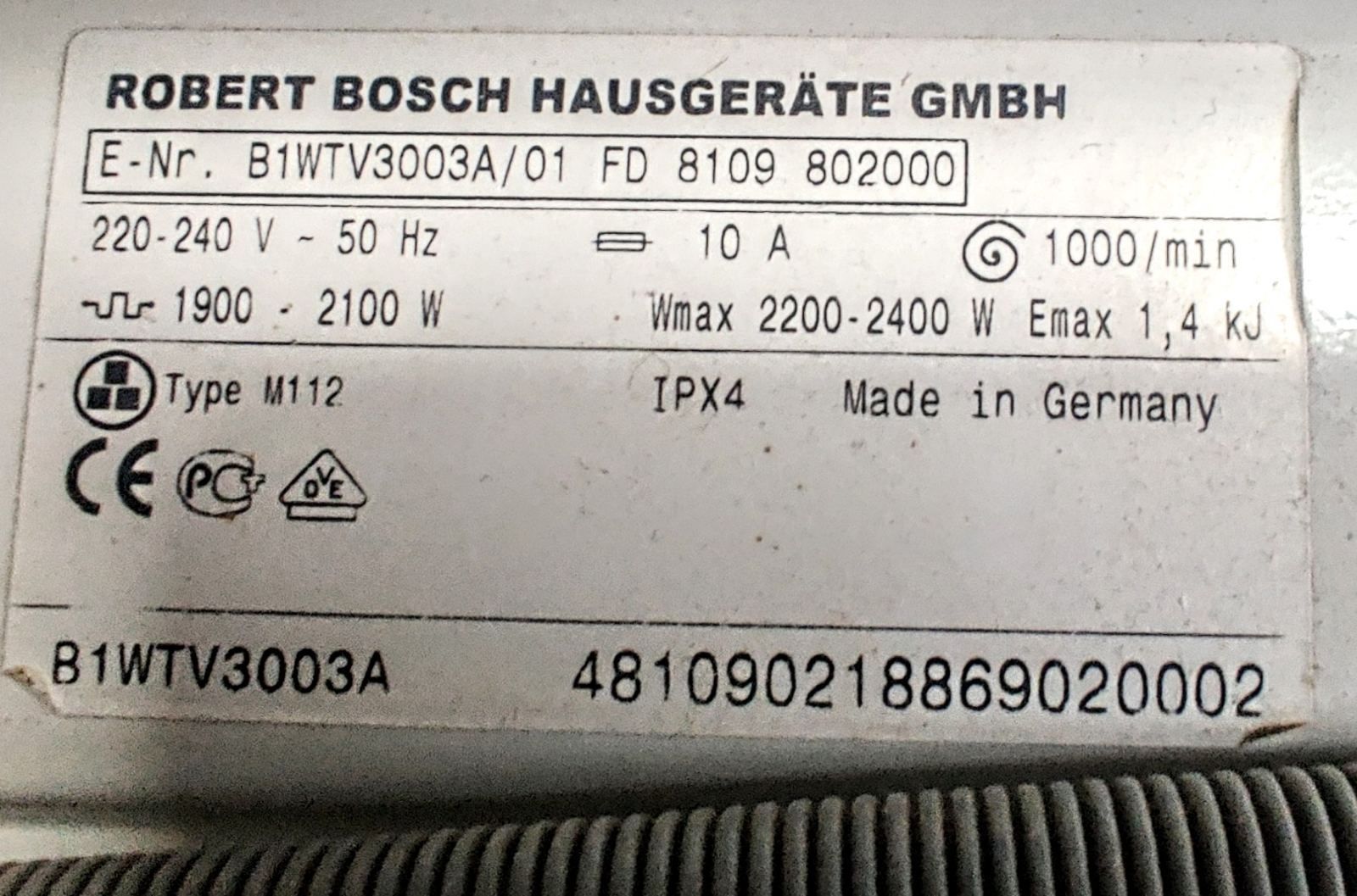 Bosch maxx 4 запчасти