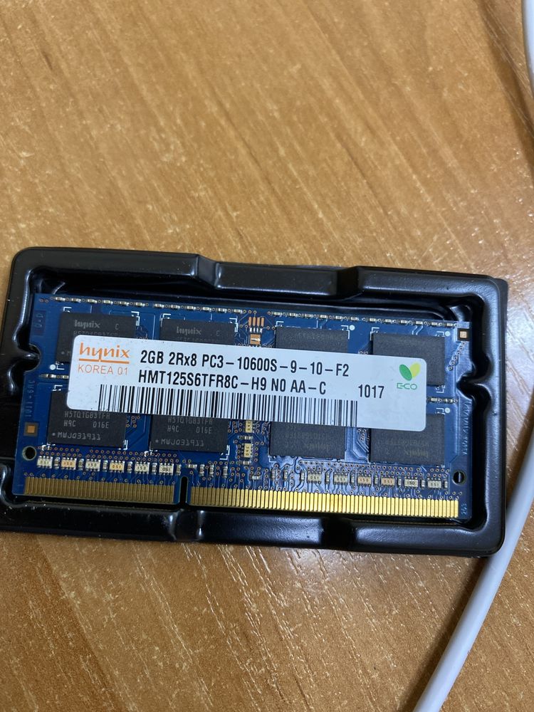 Оперативная память DDR 3 Sodimm 2x2 gb