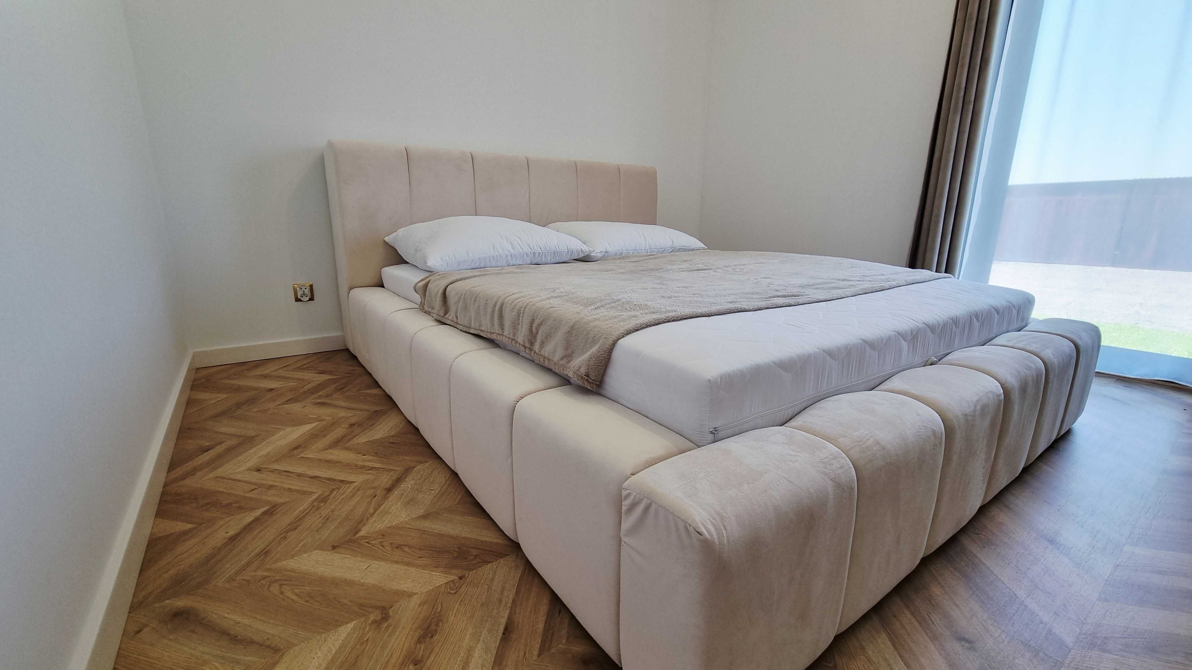 NOWE Łóżko GRUBE Tapicerowane 160x200 | DOSTĘPNE od ręki