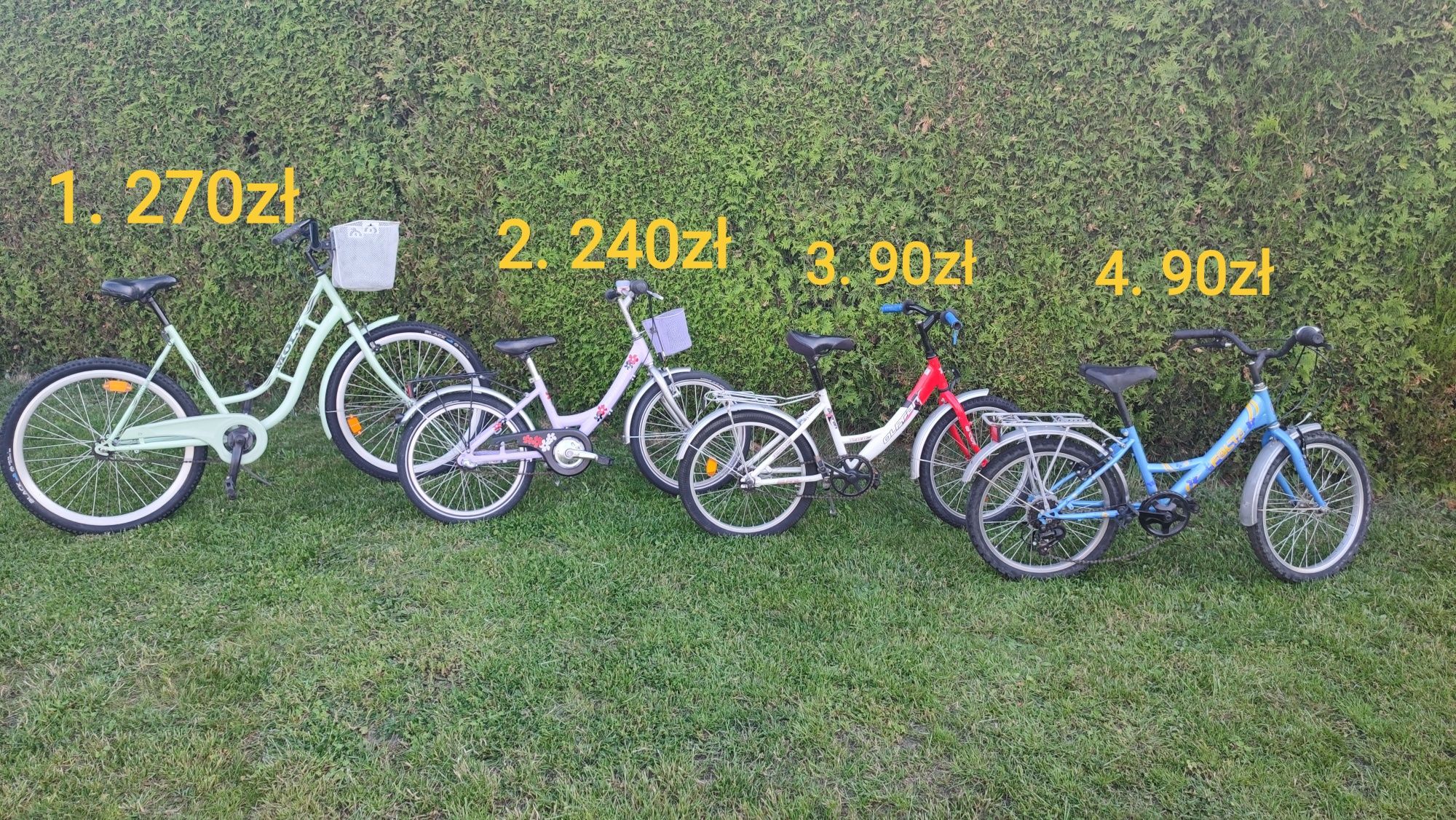 Rower rowerek dziecięcy młodzieżowy