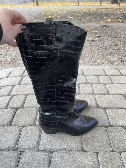 Продам козаки, ковбойки, чоботи, натуральна шкіра