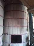 Silos na ziarno z rurą perforowaną wewnątrz
