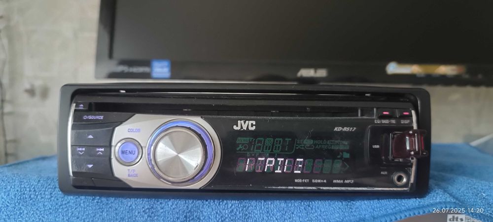 Магнитола Jvc kd-r517r