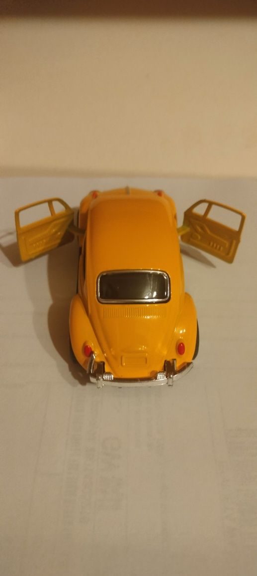 Resorak metalowy, pomarańczowy  Volkswagen Garbus